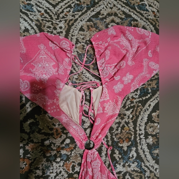 Vestique Pink Maxi Dress - Picture 5 of 12